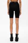 VETEMENTS Cropped leggings with logo