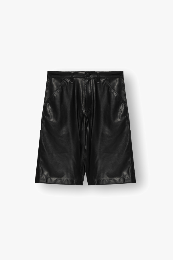 Rag & Bone  ‘Cavalry’ leather shorts