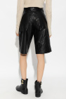 Rag & Bone ‘Cavalry’ leather shorts