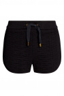 balmain monogram Monogrammed shorts