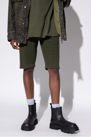 Balmain Shorts with raised logo