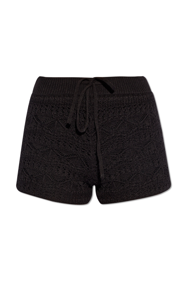 Iro ‘Loreen’ crochet shorts