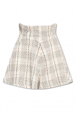 ‘vankno’ tweed shorts od Iro