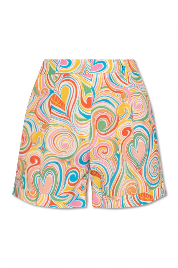 Love Moschino Shorts with geometric pattern