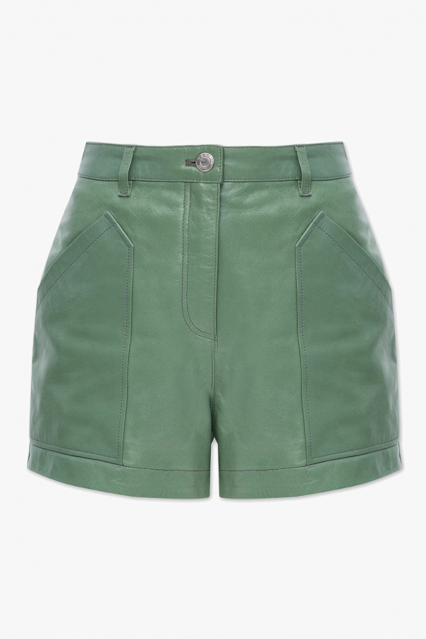 Iro Leather shorts