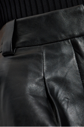 Iro Leather shorts `Periz`