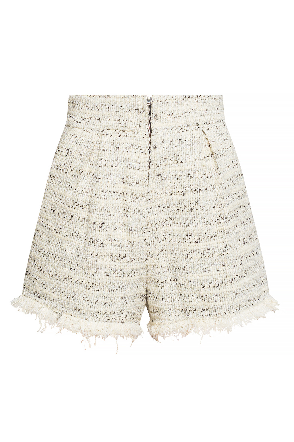 Iro High-waisted tweed shorts