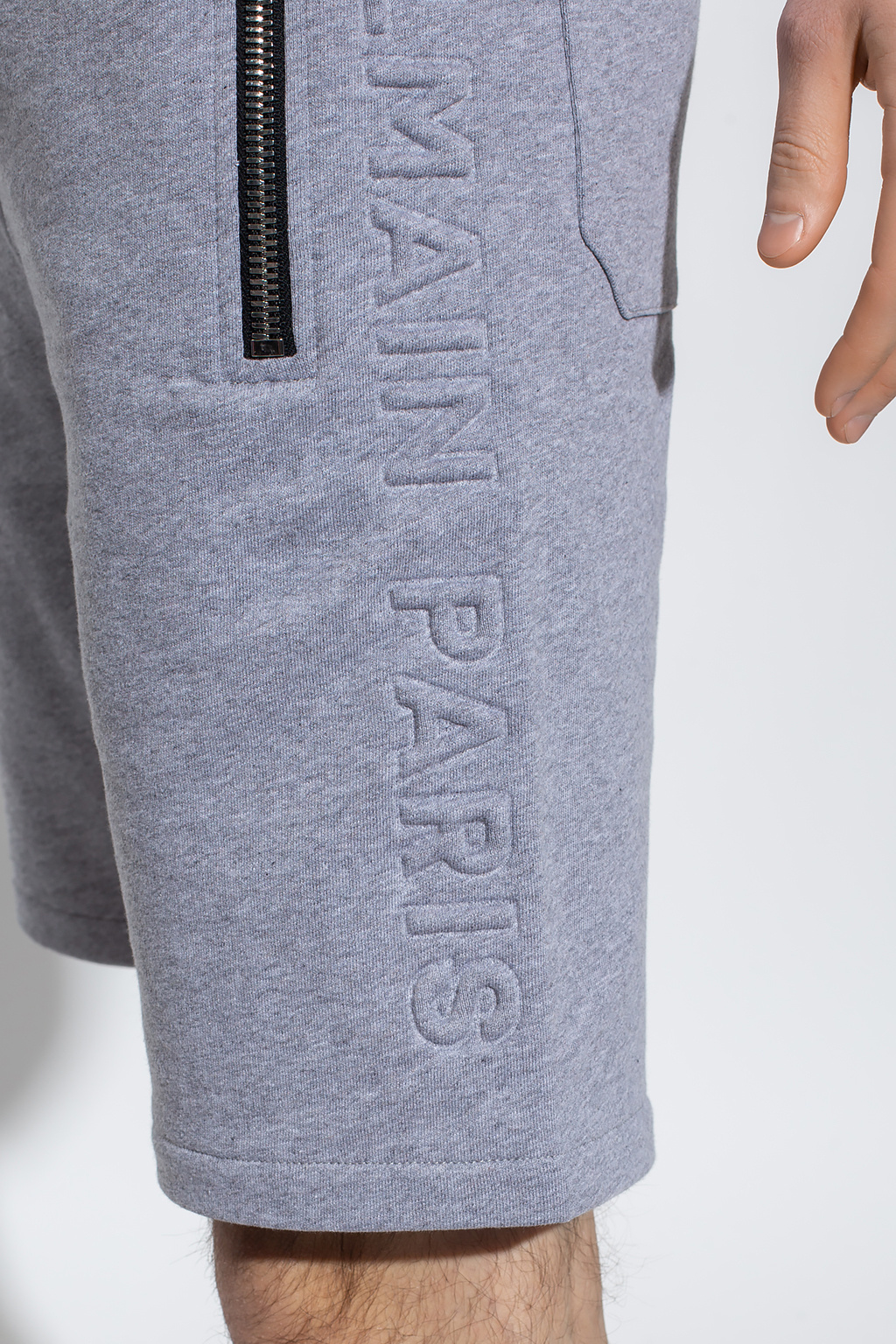 Balmain Balmain logo-embossed joggers