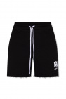 Amiri Sweat leggy shorts with logo