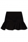 Red Valentino BLACK Ruffled shorts