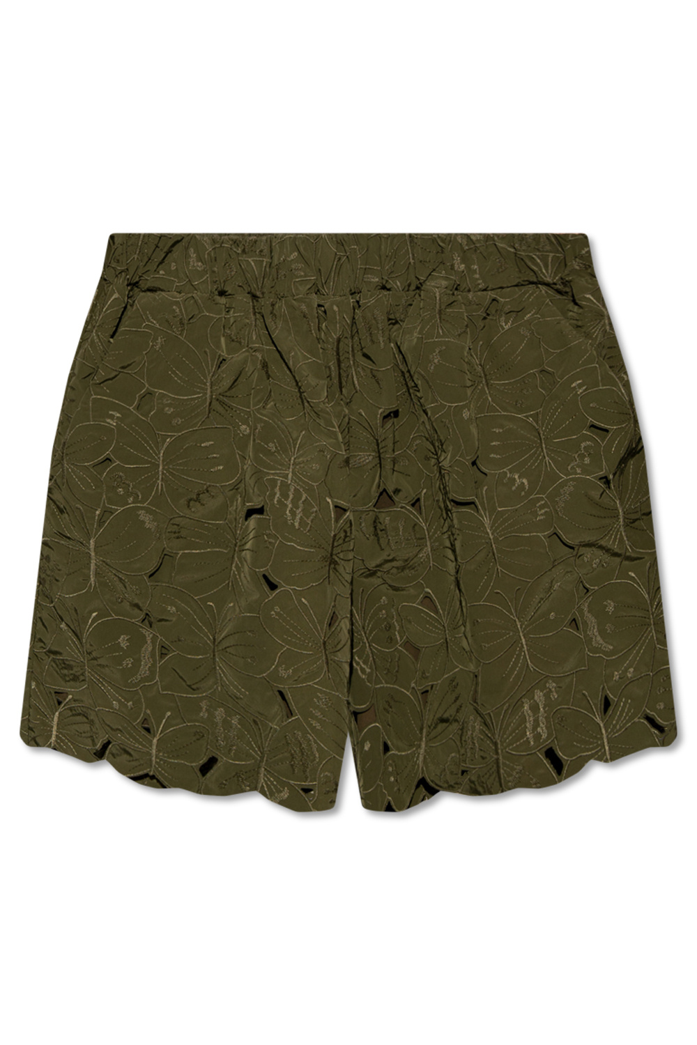 Red Valentino Openwork shorts