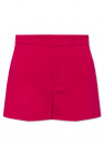 Red SUKIENKA valentino Shorts with pockets