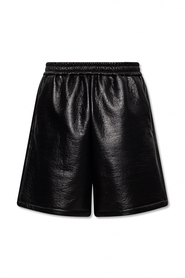 Opening Ceremony Faux leather shorts