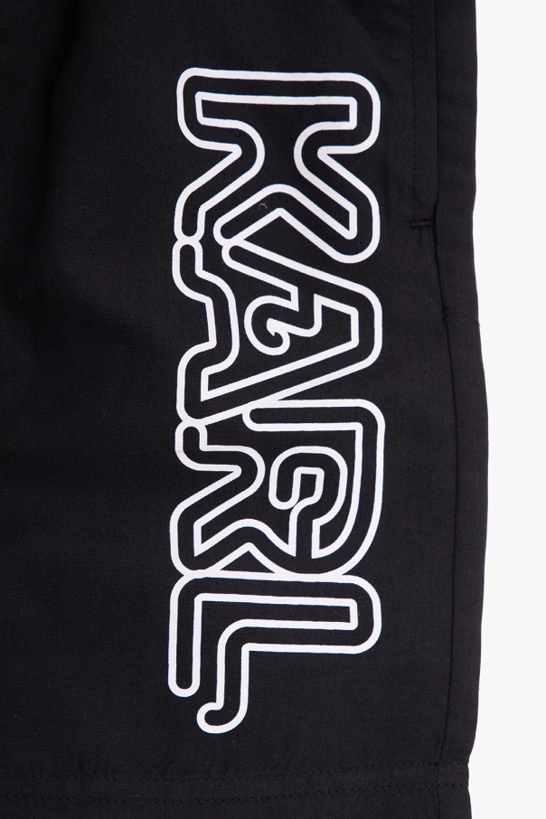 Karl Lagerfeld Kids bulls Shorts with logo