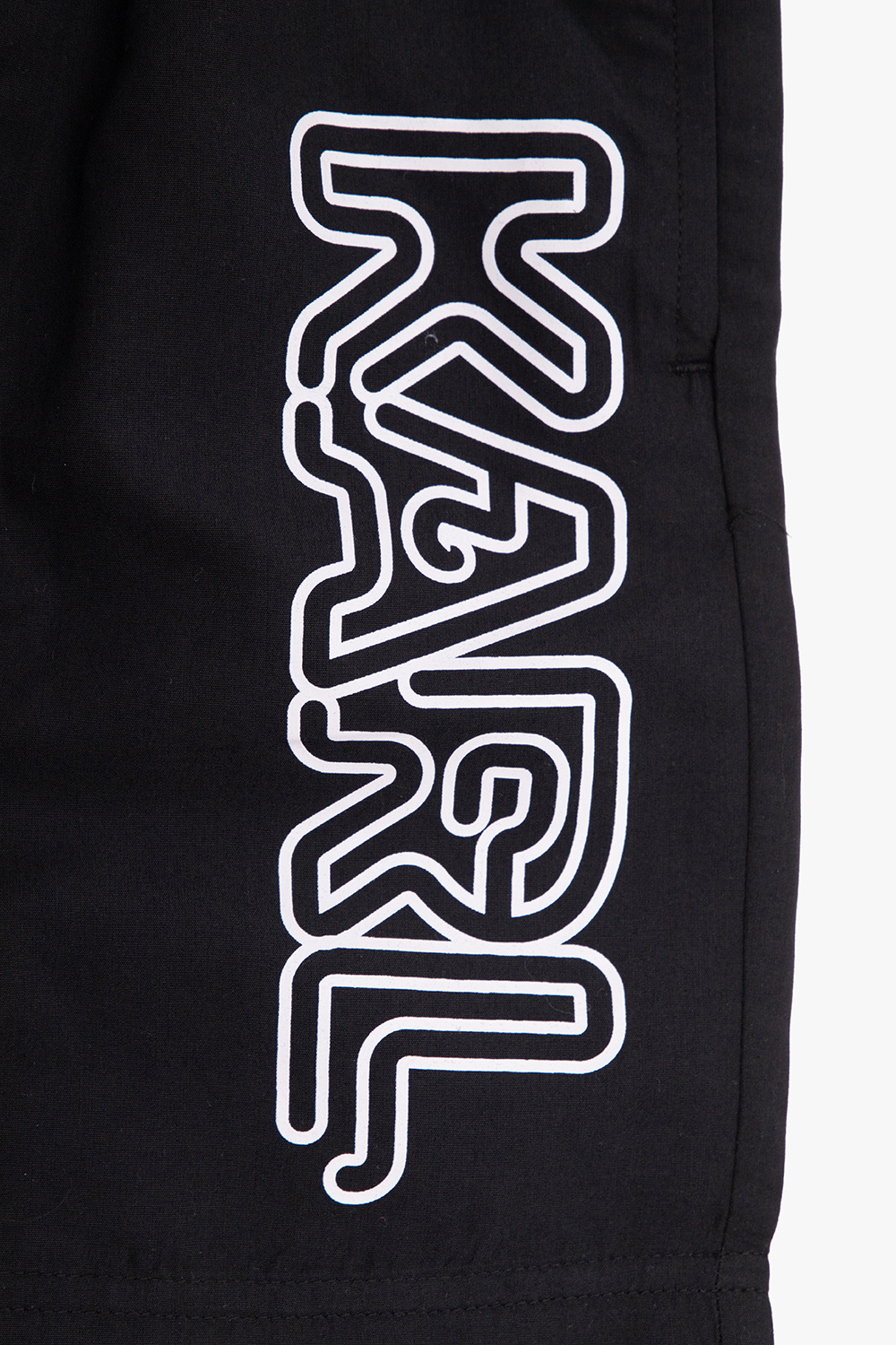 Black Leggings with logo Karl Lagerfeld Kids - Vitkac Canada