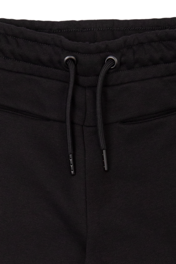 Balmain Maxi monogram-print bermuda shorts Black Retro Straight Leg Jeans