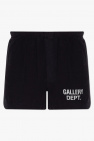 GALLERY DEPT. Shorts with logo