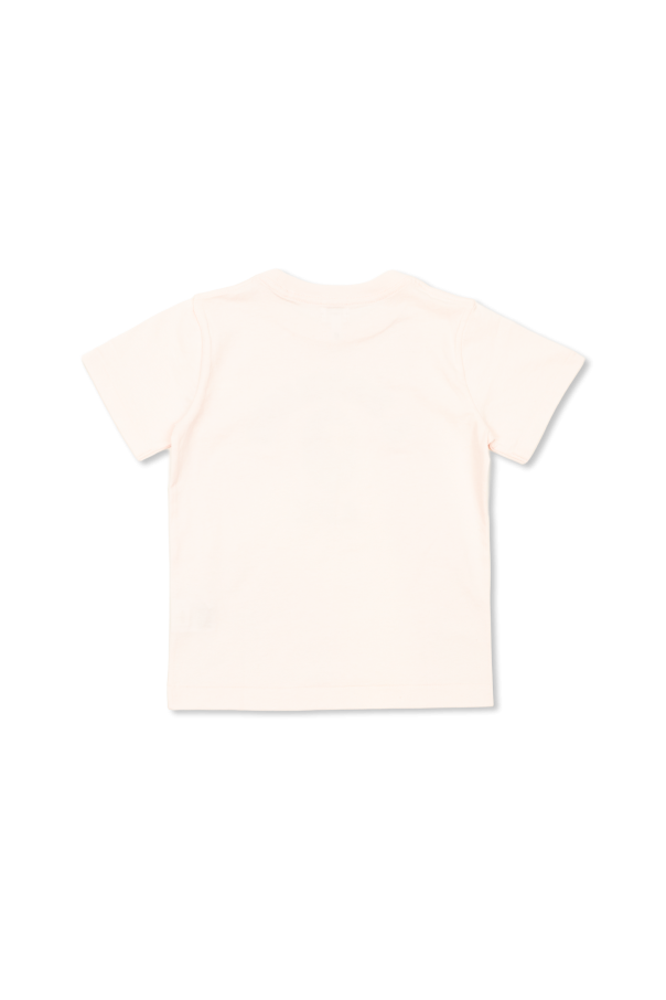 A BATHING APE® Kids T-shirt with logo