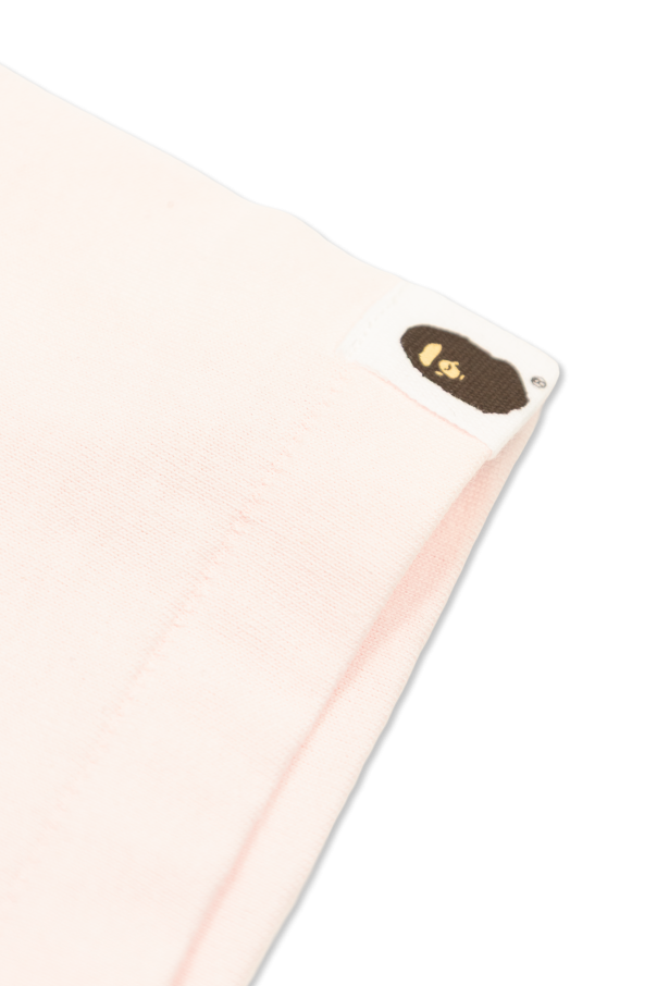 A BATHING APE® Kids T-shirt with logo