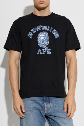 A BATHING APE® T-shirt with print