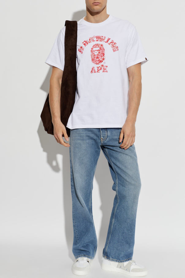 A BATHING APE® T-shirt with print