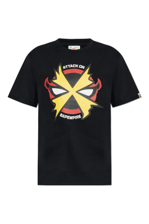 T-shirt with colorful print
