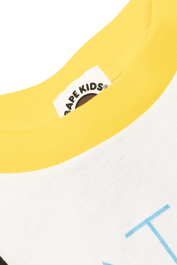 A BATHING APE® Kids T-shirt with print