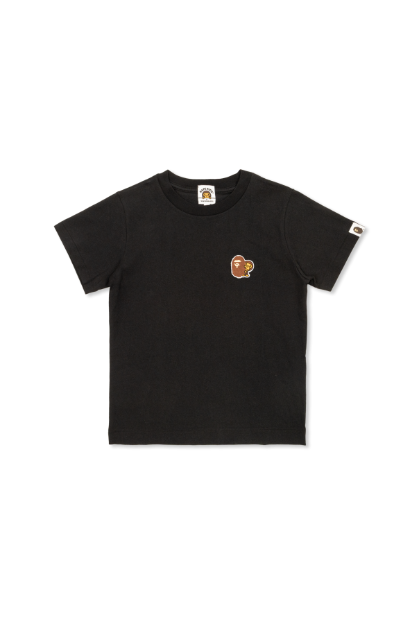 T-shirt with patch od A BATHING APE® Kids