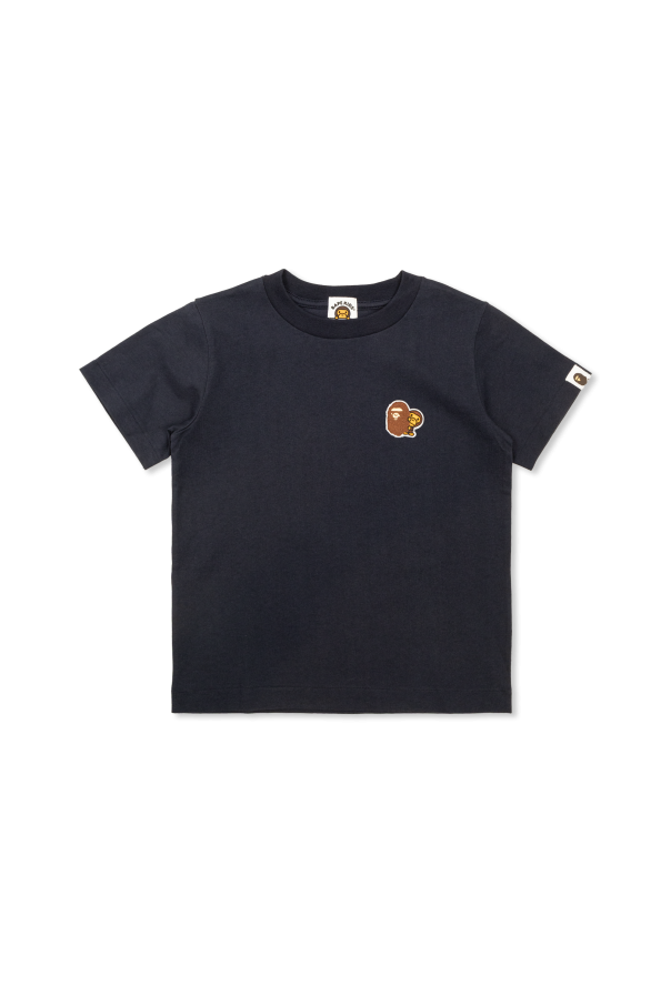 T-shirt with patch od A BATHING APE® Kids