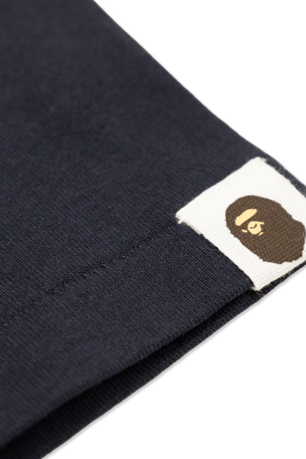 A BATHING APE® Kids T-shirt with patch