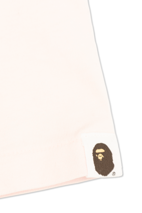 A BATHING APE® Kids T-shirt with patch