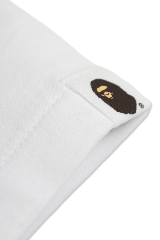 A BATHING APE® Kids T-shirt with patch