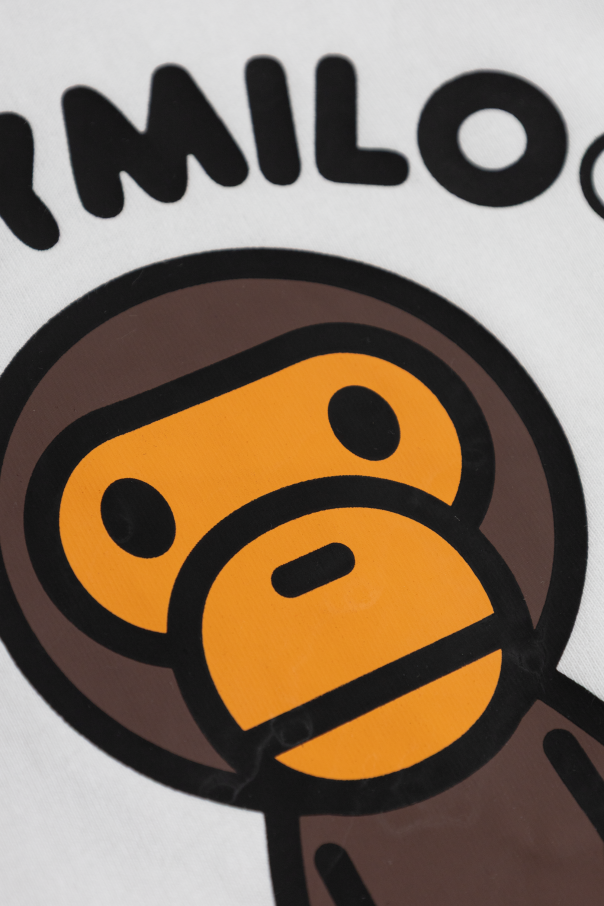 A BATHING APE® Kids T-shirt with print