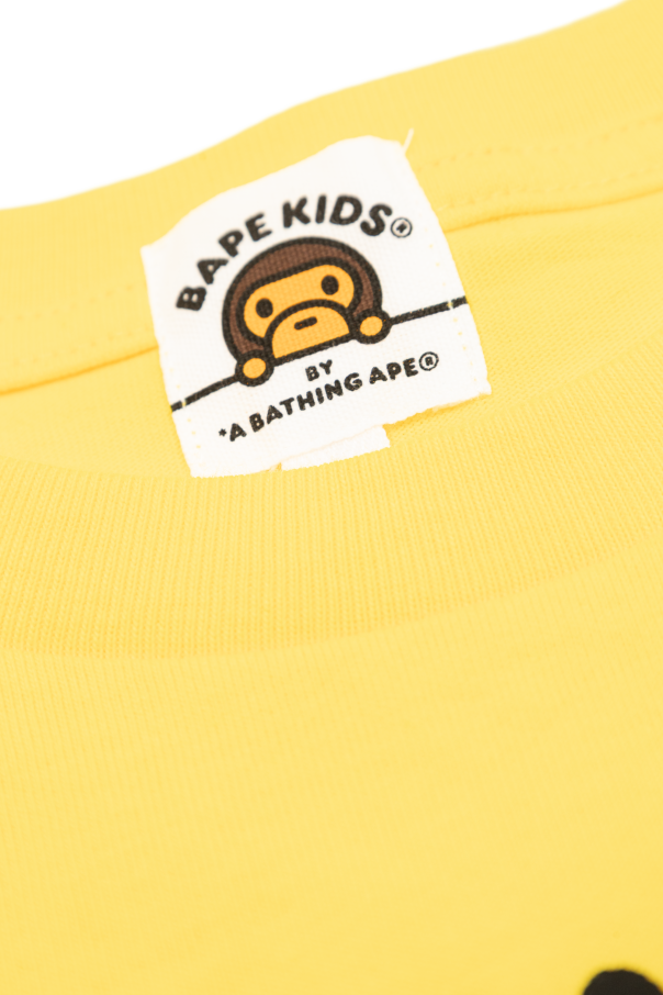 A BATHING APE® Kids T-shirt with print