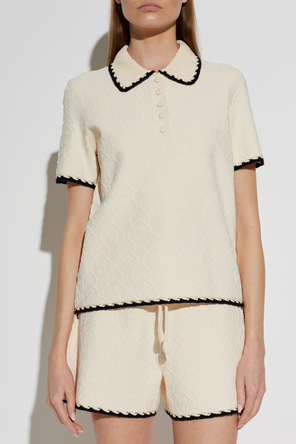 Zimmermann Gemustertes Poloshirt