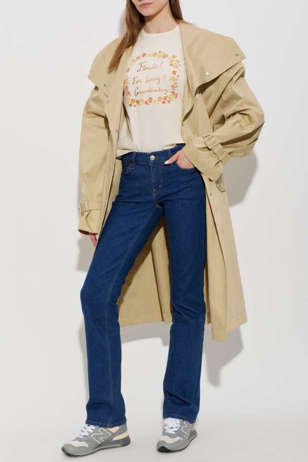 RE/DONE T-shirt ‘1950s Boxy Tee Florals’