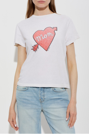 RE/DONE T-Shirt mit Aufdruck
