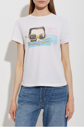 RE/DONE T-shirt z nadrukiem
