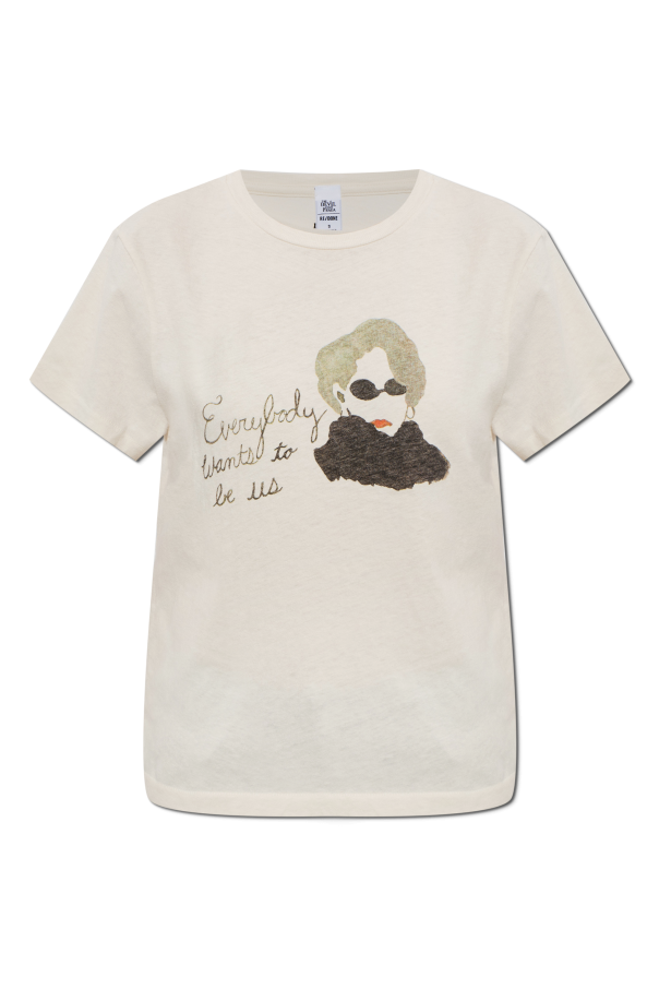 T-shirt with print od RE/DONE