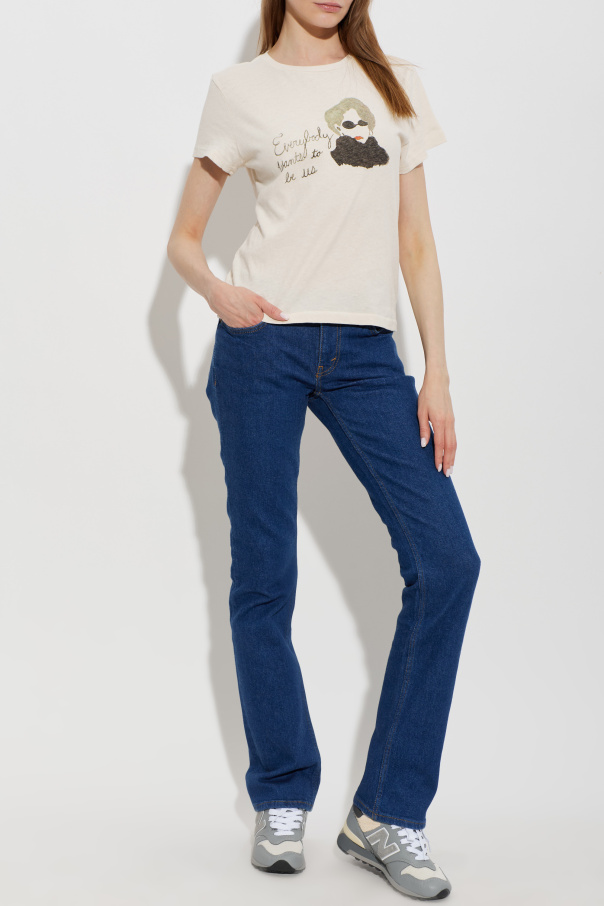 RE/DONE T-shirt with print