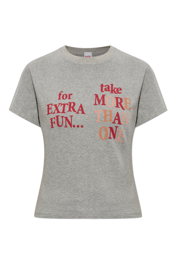 T-shirt '1950s Boxy Tee Coke For Fun' od RE/DONE