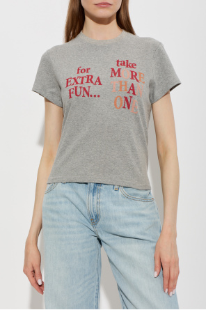 RE/DONE T-Shirt ‘1950s Boxy Tee Coke For Fun’
