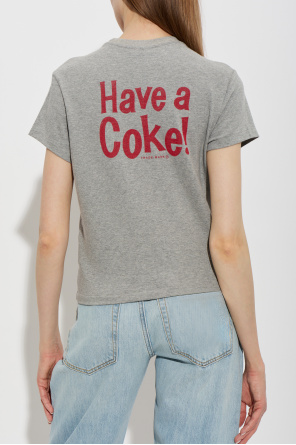 RE/DONE T-Shirt ‘1950s Boxy Tee Coke For Fun’