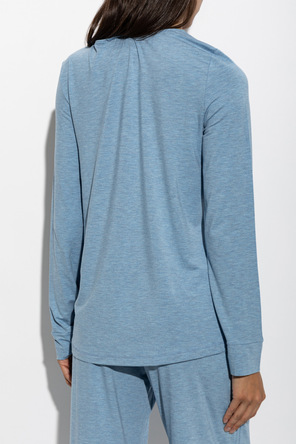 Hanro Camisón ‘Natural Elegance’ de manga larga