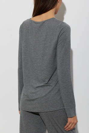 Hanro Camiseta interior de la línea ‘Natural Elegance’