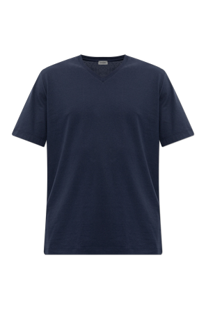 Camiseta lencera con escote en pico