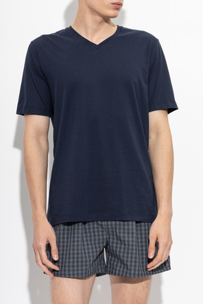 Hanro T-shirt bieliźniany z dekoltem w serek