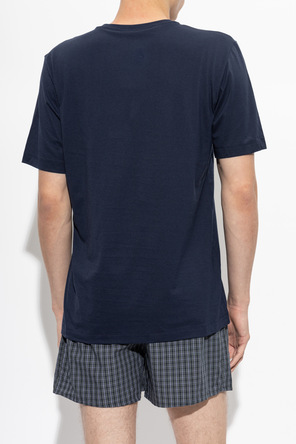 Hanro T-shirt bieliźniany z dekoltem w serek