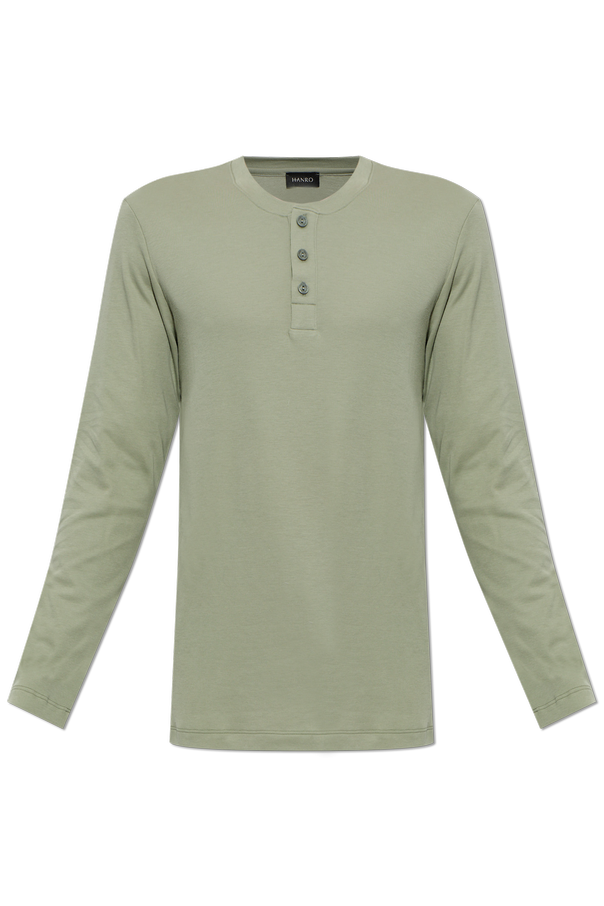 Lingerie long-sleeved T-shirt from the ‘Cozy Comfort’ line od Hanro