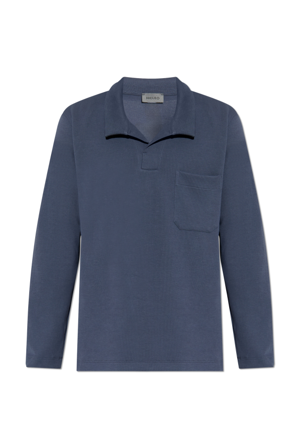 T-shirt with a collar od Hanro